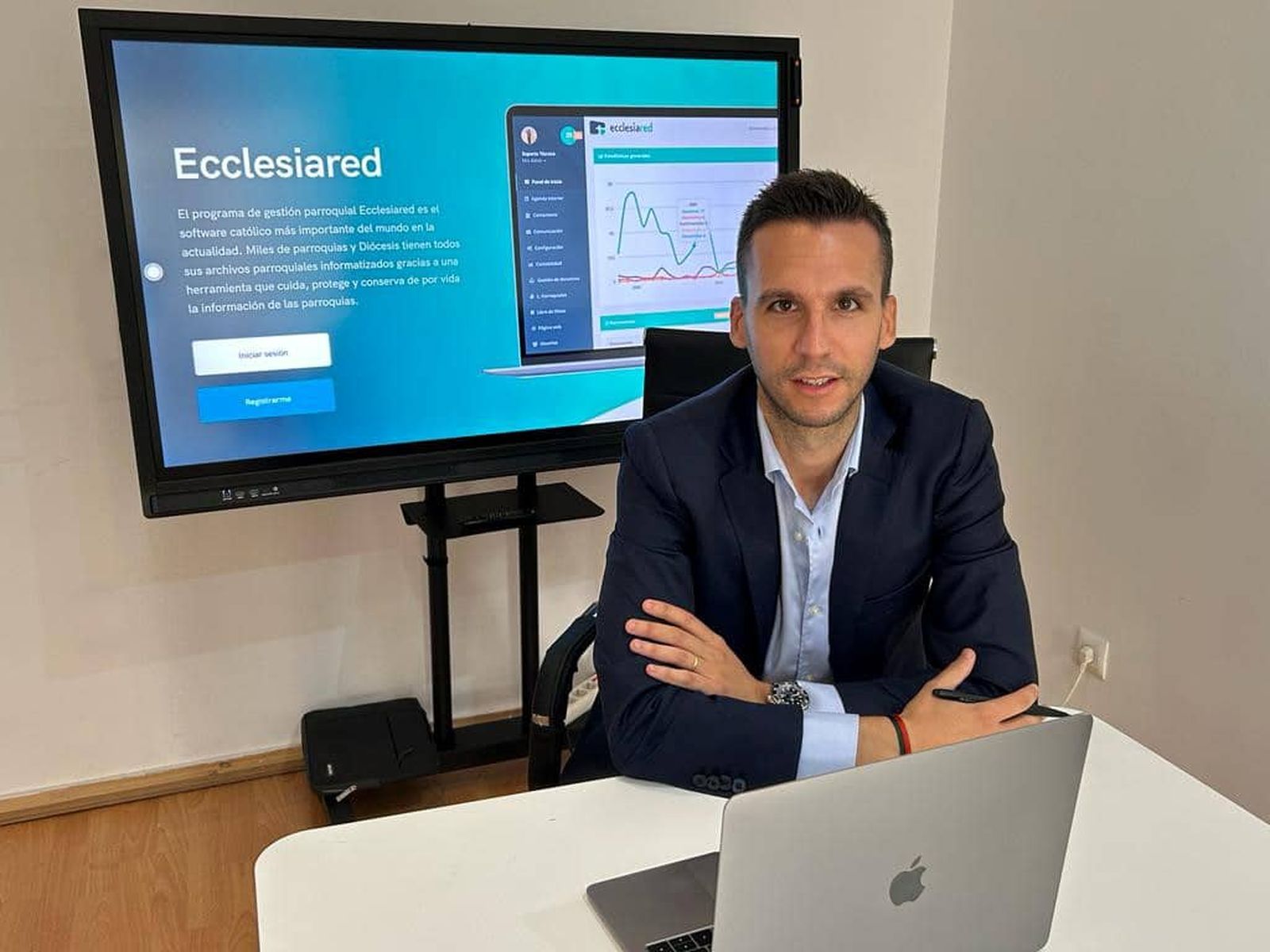 Jorge Valldecabres, director ejecutivo de Ecclesiared