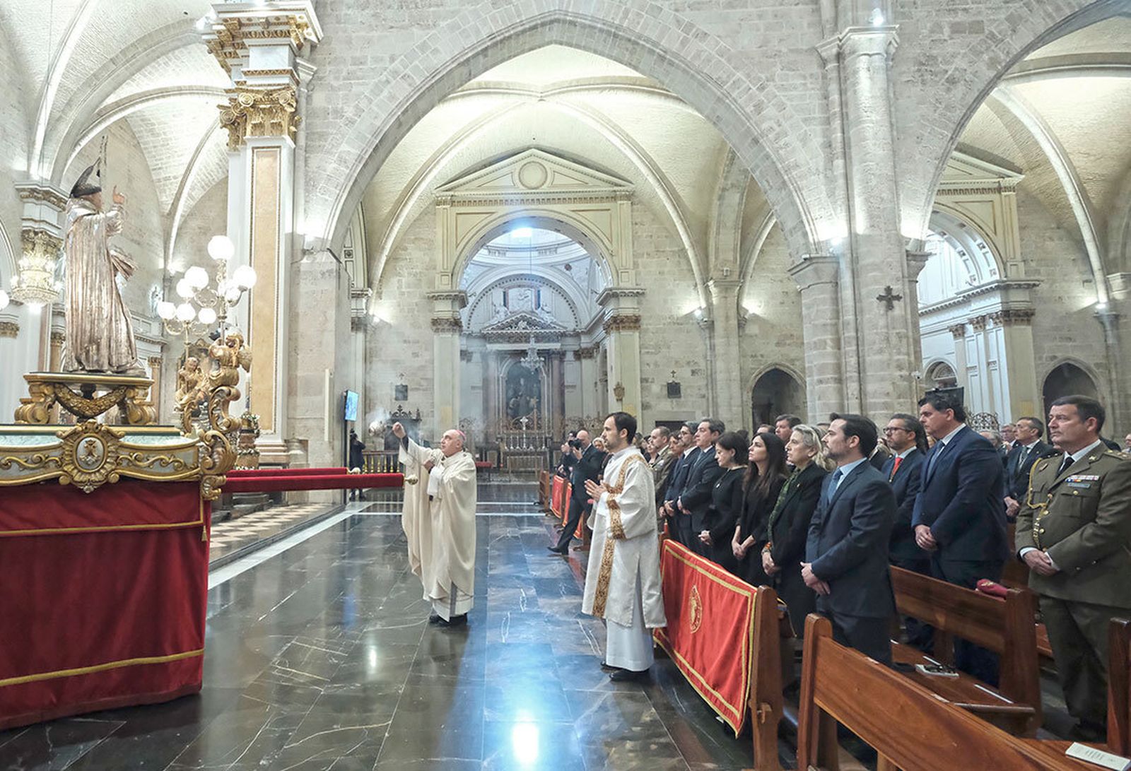 Misa en la festividad de San Vicente Ferrer