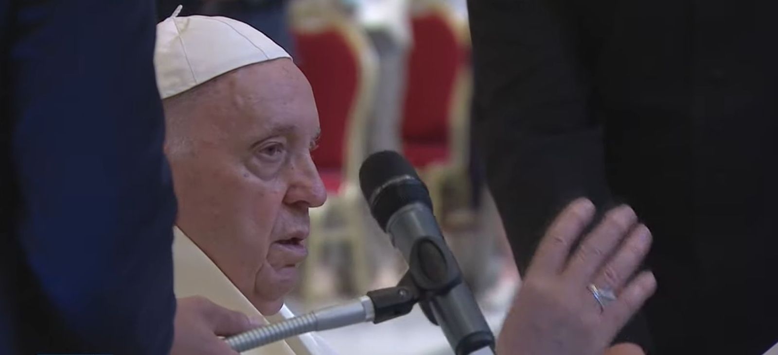 La bendición del Papa