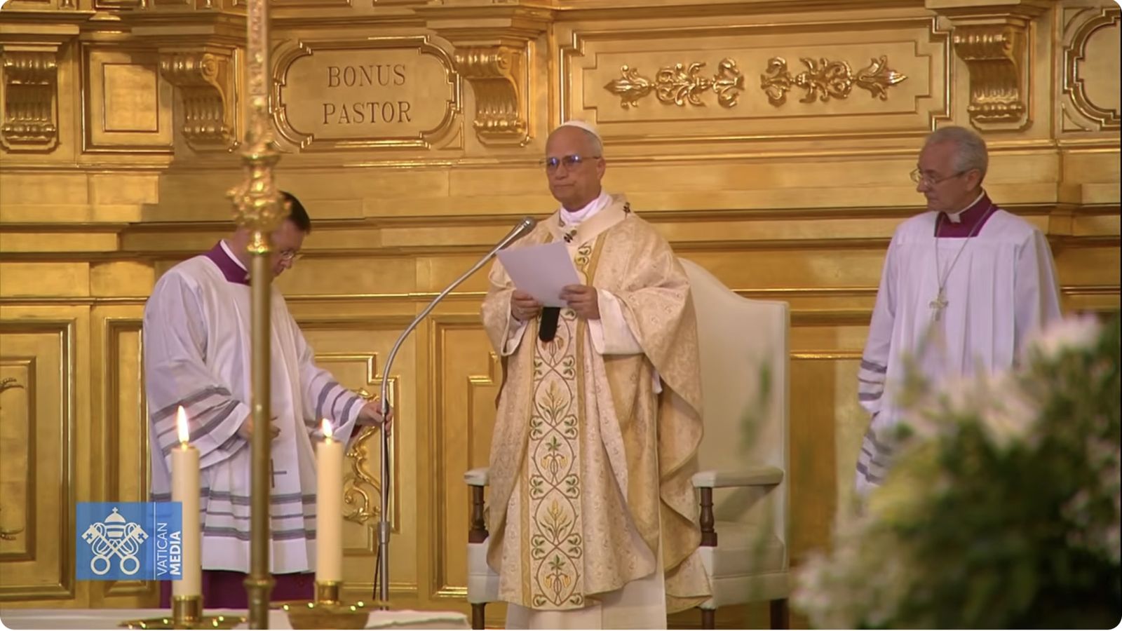 León XIV pronuncia su homilía