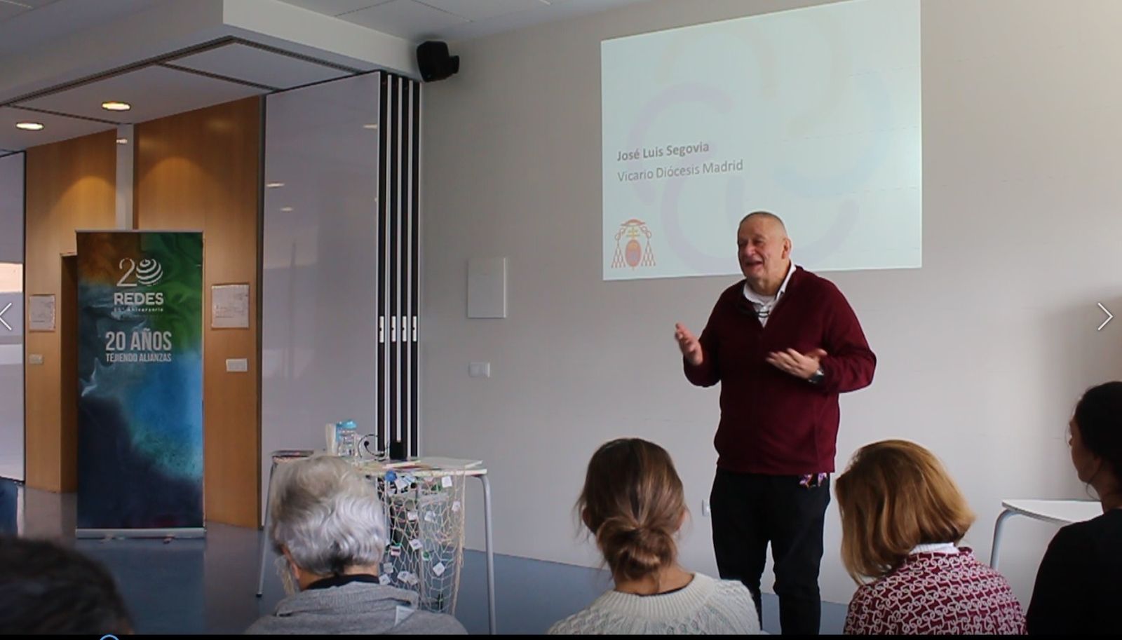 José Luis Segovia, en el encuentro de REDES