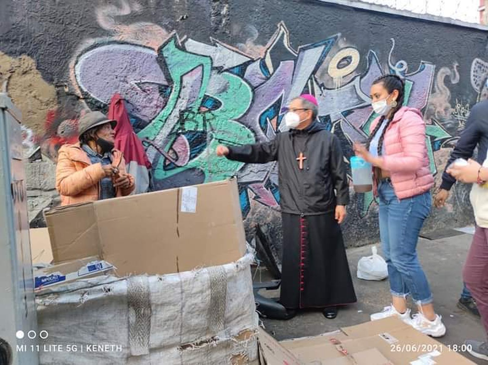 Arzobispo y mendigos