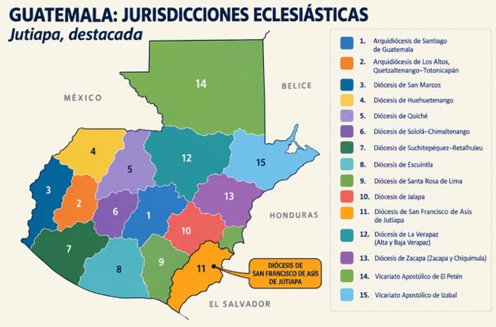 El mapa generado por la IA es una propuesta visual, no un mapa cartográfico oficial.