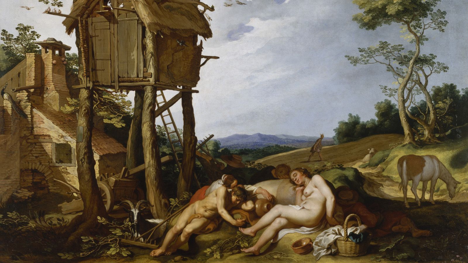 Parábola del trigo y la cizaña. Abraham Bloemaert