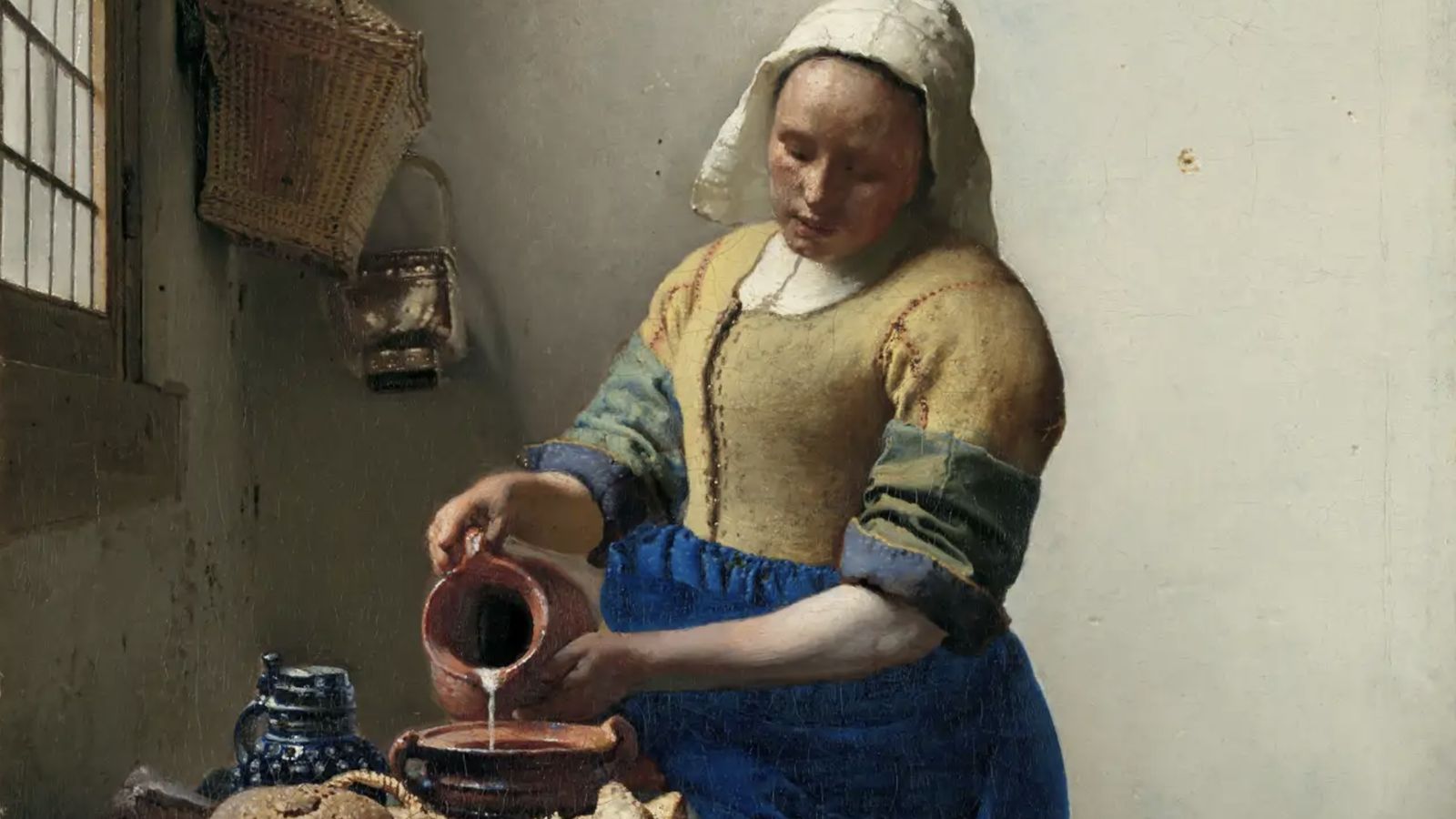 La muchacha de la jarra de leche de Veermer