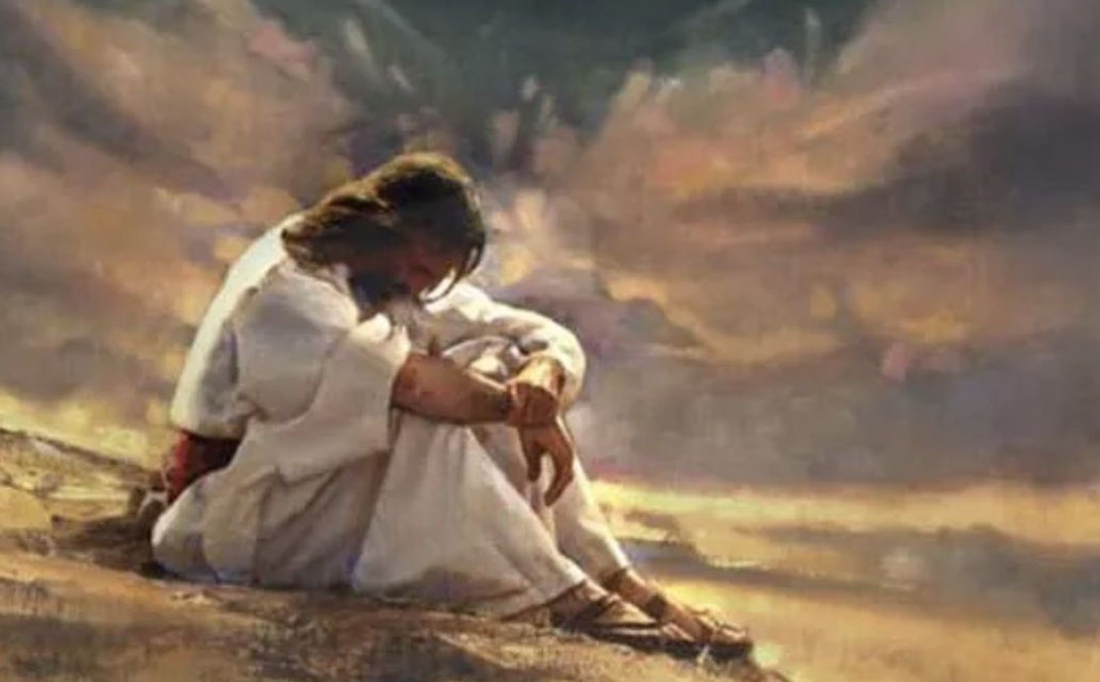 Jesús en el desierto