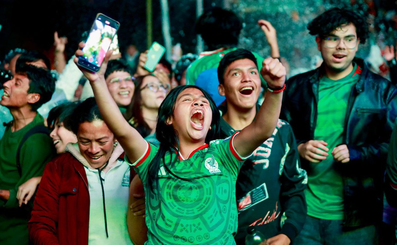Seguidores de la selección mexicana de fútbol
