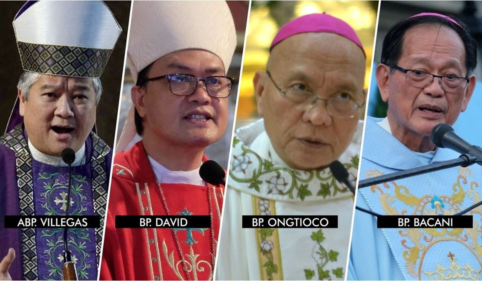 Los obisposde Filipinas acusados de sedición