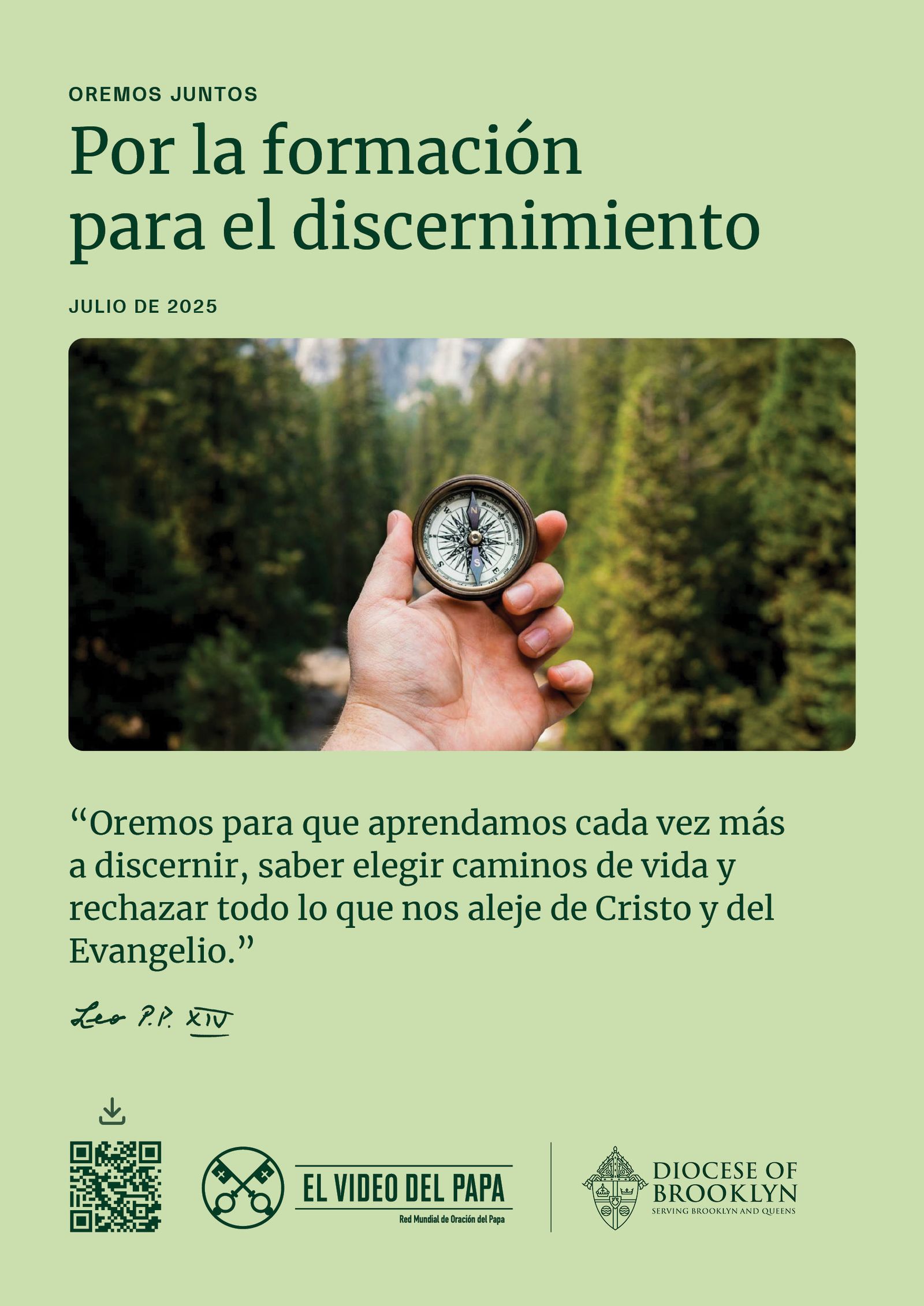 Por la formación en el discernimiento