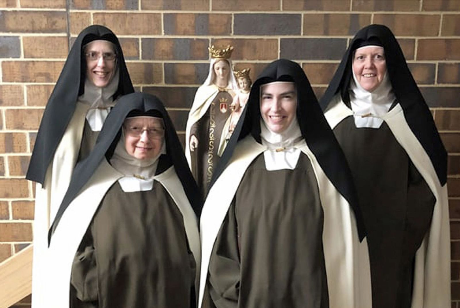 Algunas de la religiosas de la comunidad 'rebelde'