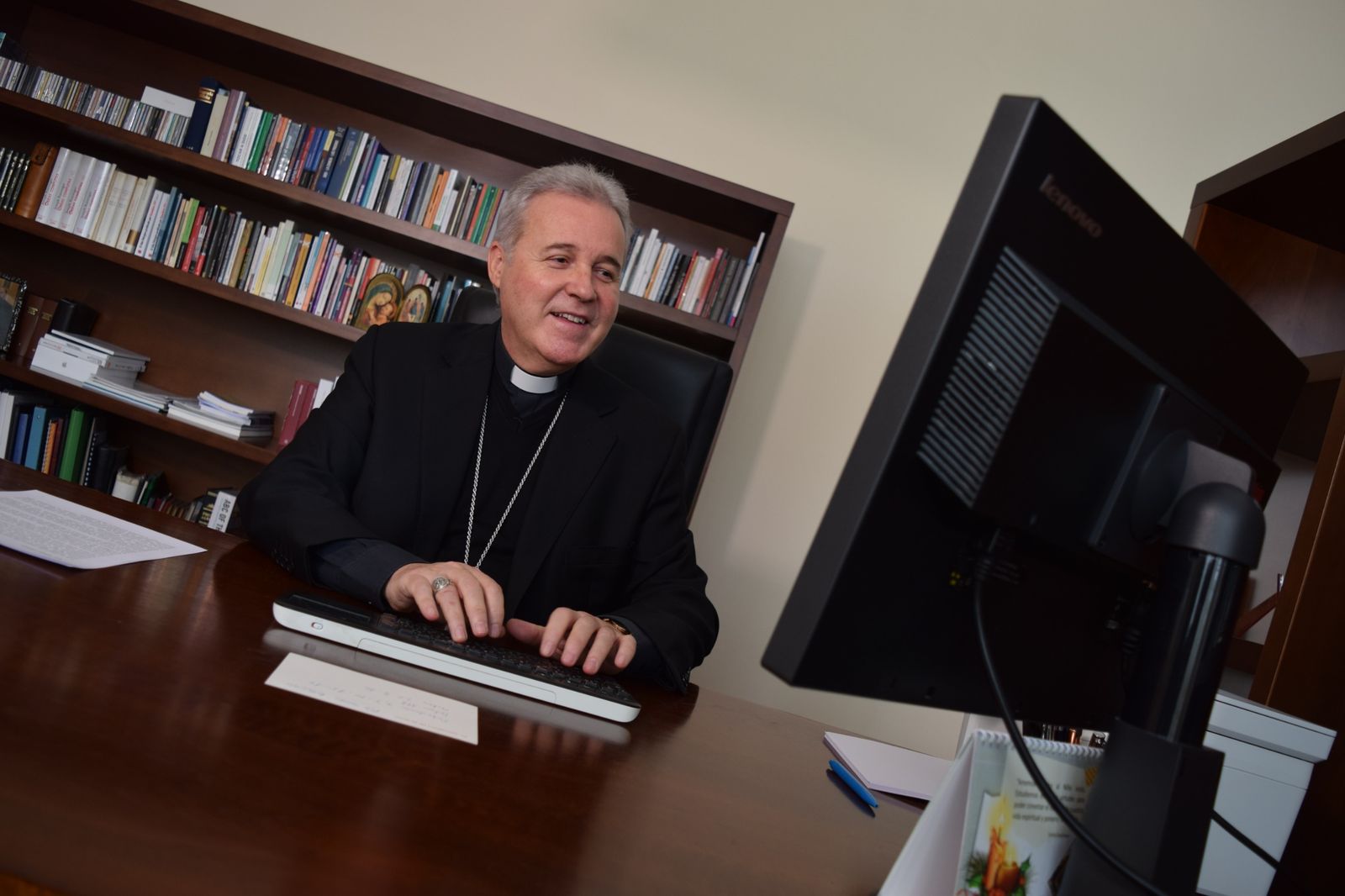 Mario Iceta, durante la entrevista con RD