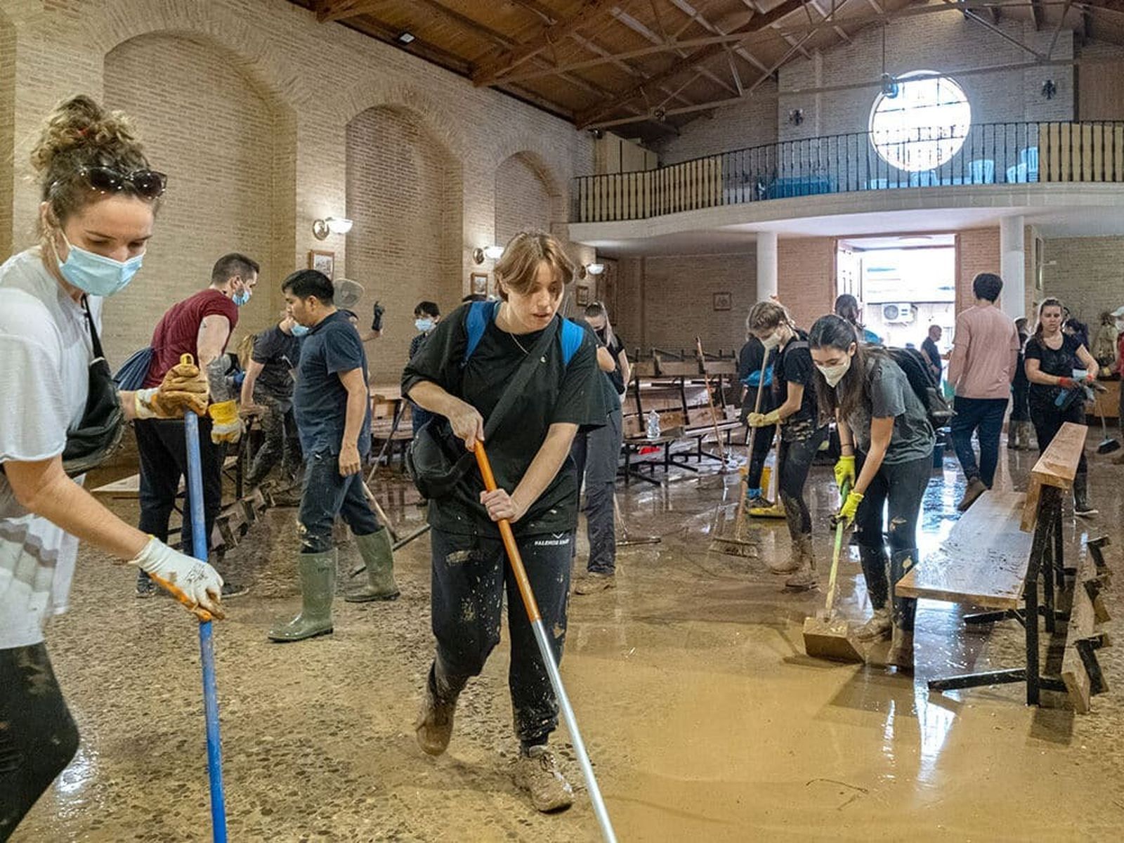 Voluntarios en Valencia