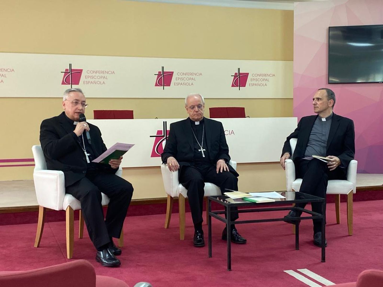 José Rico Pavés y Leonardo Lemos, hoy, en la CEE