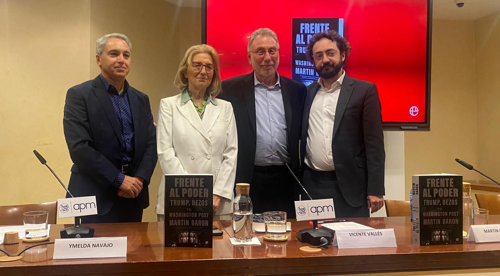 Presentación del libro de Martin Baron