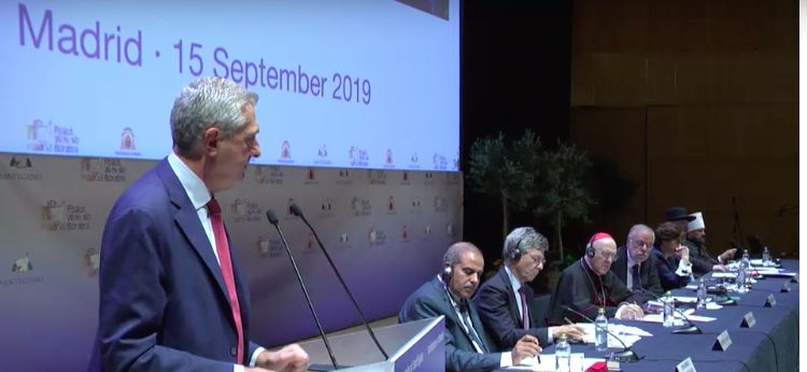 El Alto Comisionado de Naciones Unidas, en su intervención