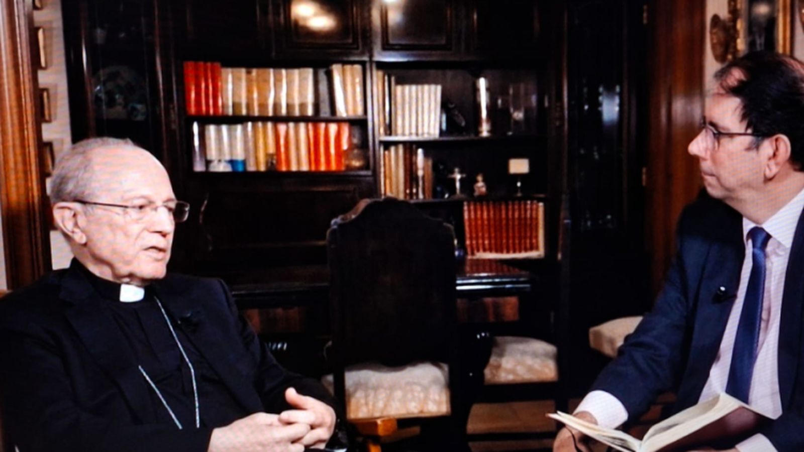 Instante de la entrevista