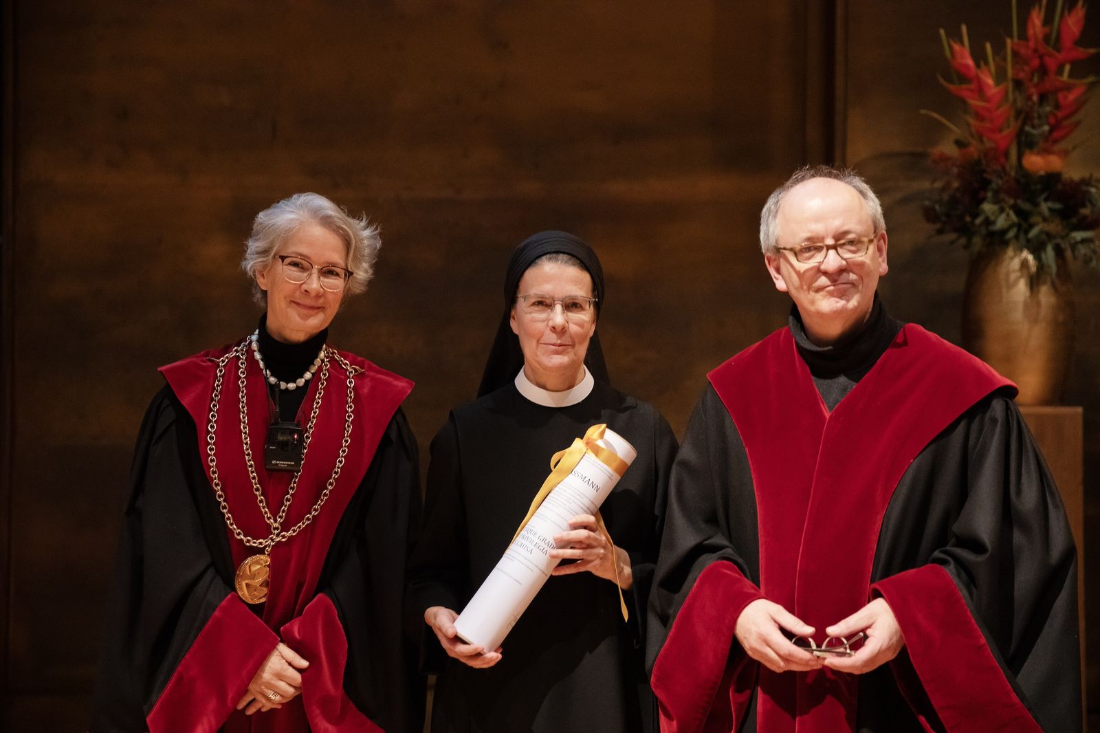 Sor Irene Gassmann, doctora honoris causa de la Facultad de Teología de Friburgo