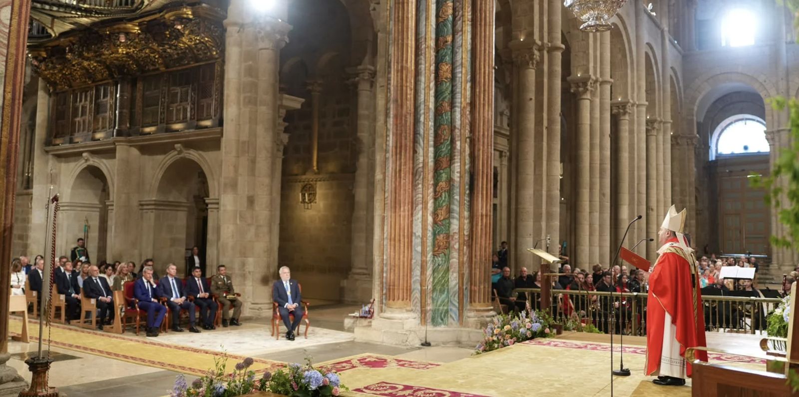 Ofrenda al Apóstol en Santiago de Compostela