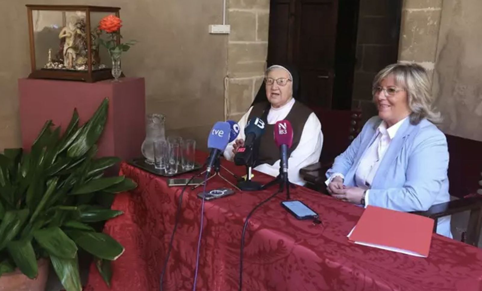 Rueda de prensa de las Jerónimas