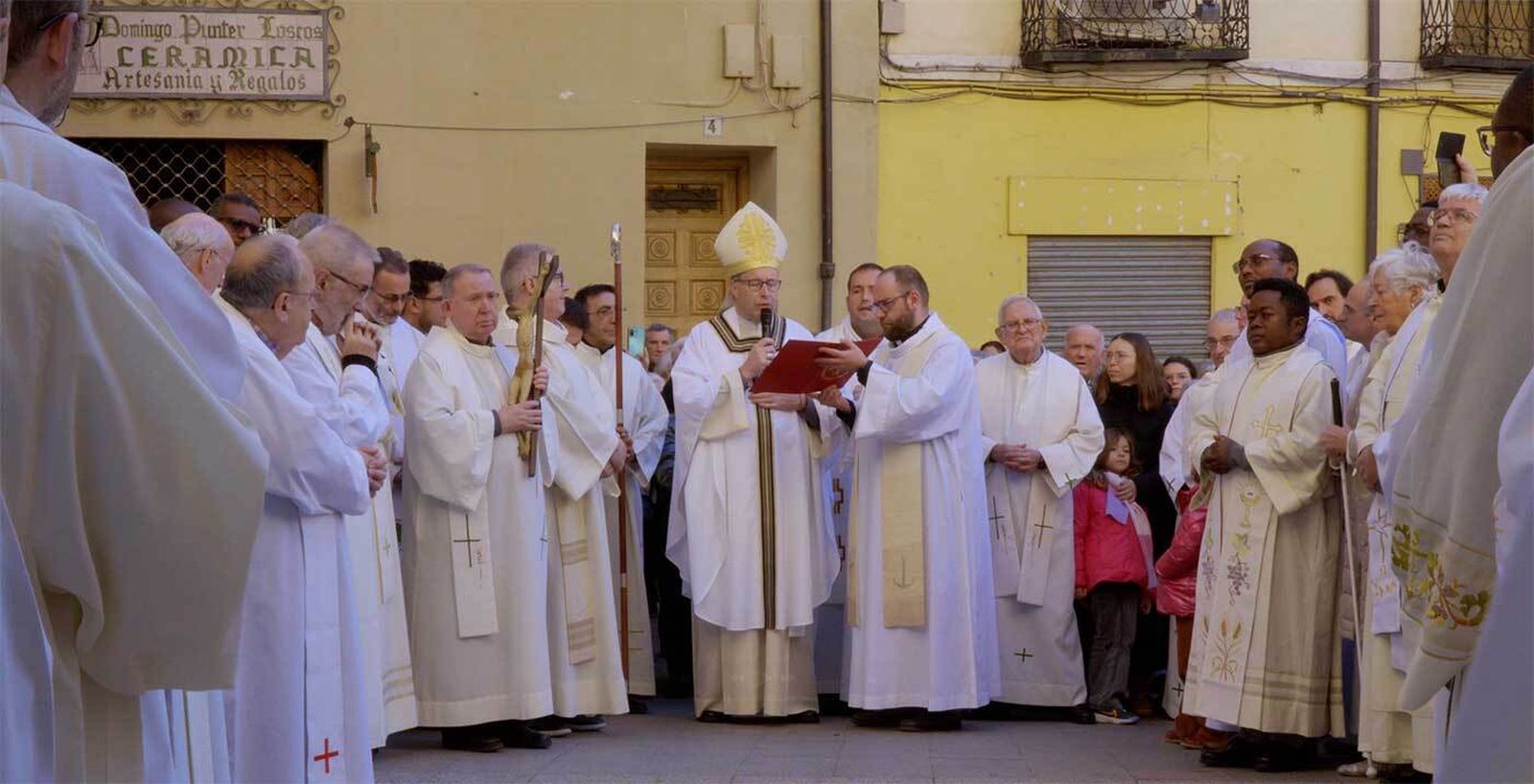 José Antonio Satué. Apertura del Jubileo 2025.