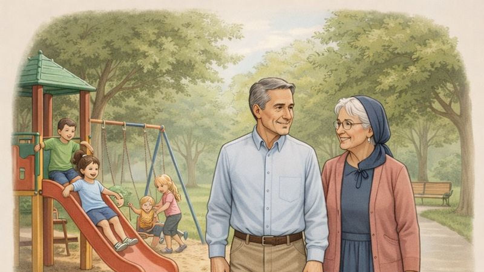 Diácono en su vida de bario