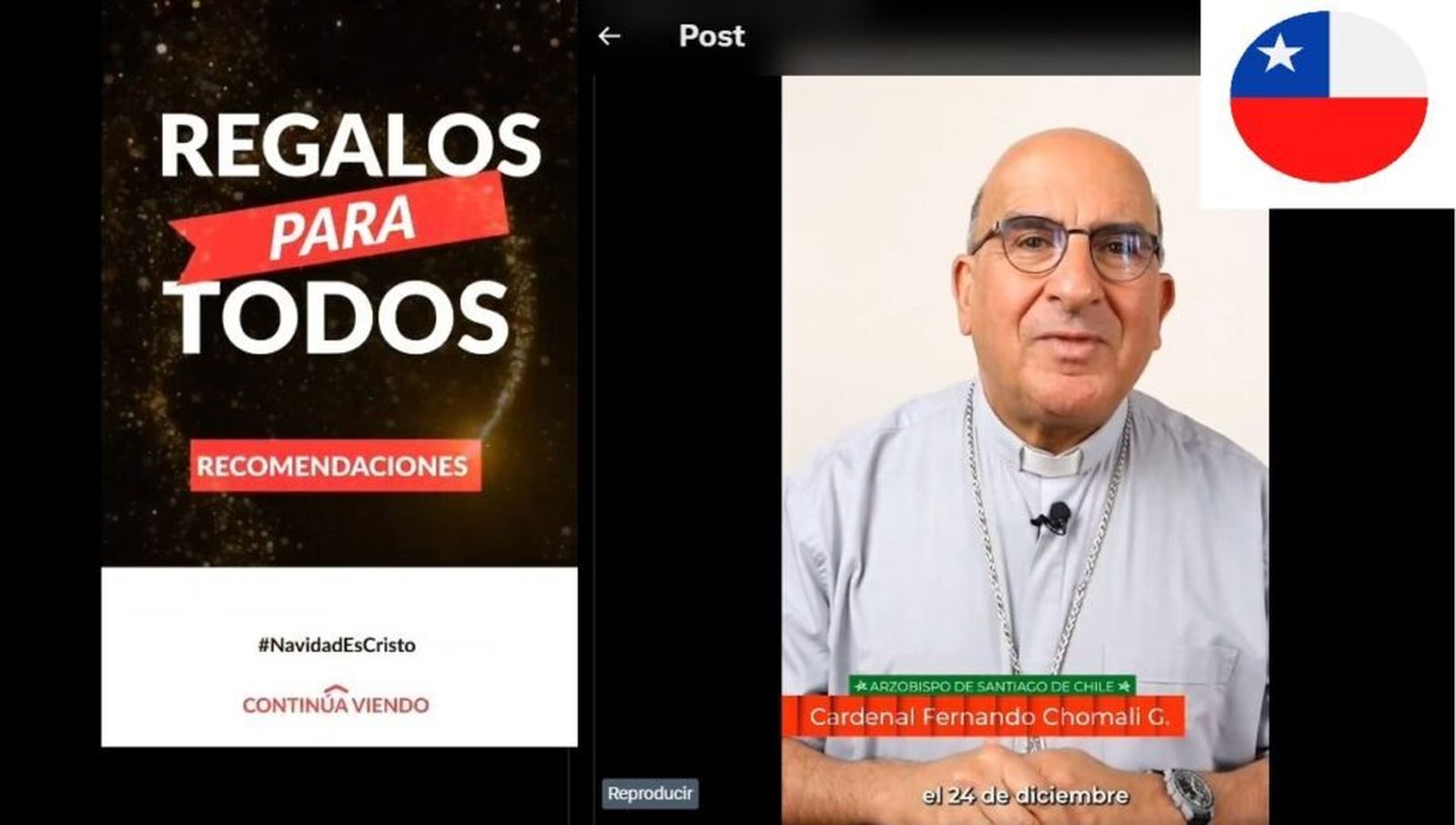 Fernando Chomali, arzobispo de Santiago de Chile