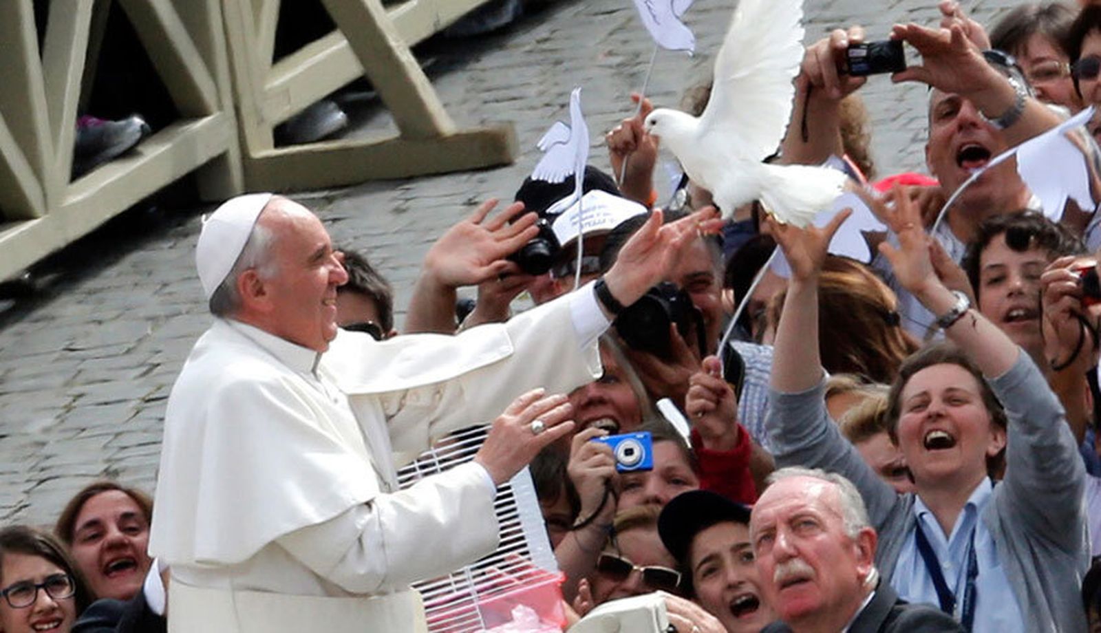 El papa por el diálogo y por el perdón