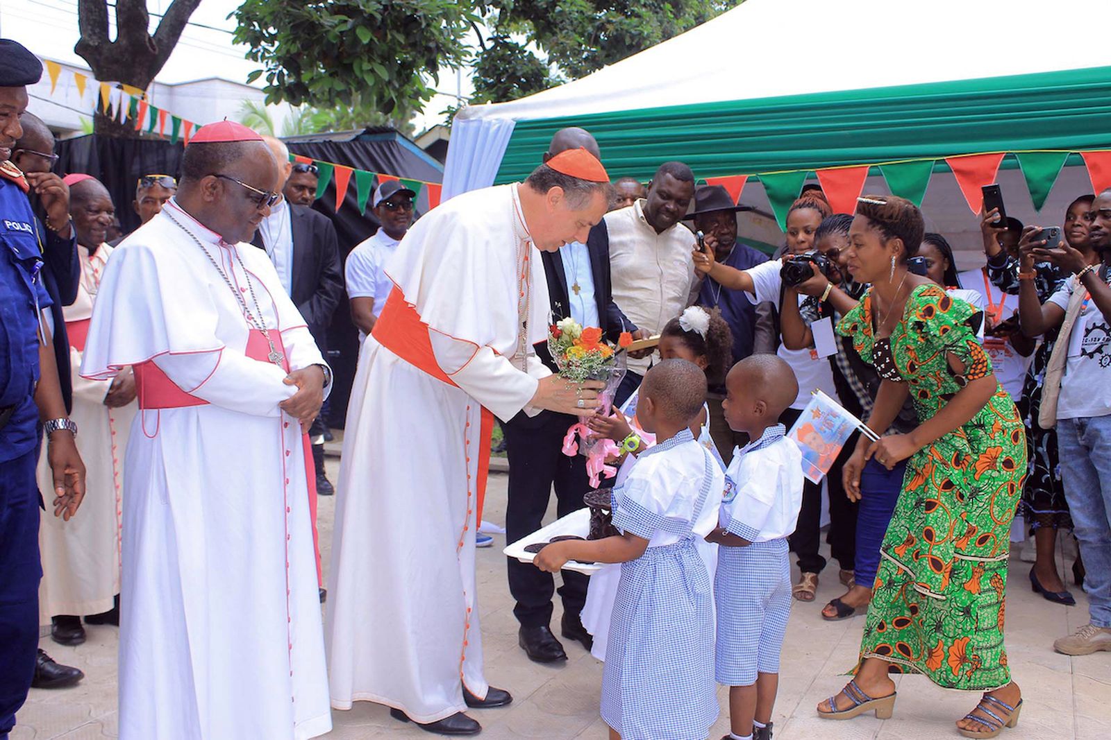 Monseñor Artime en Lubumbashi. RD de Congo