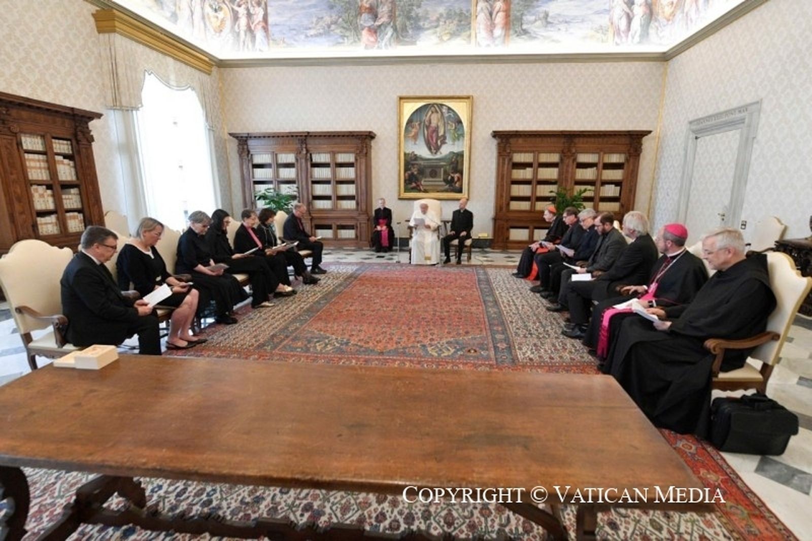 El Papa, con la Federación Luterana Mundial