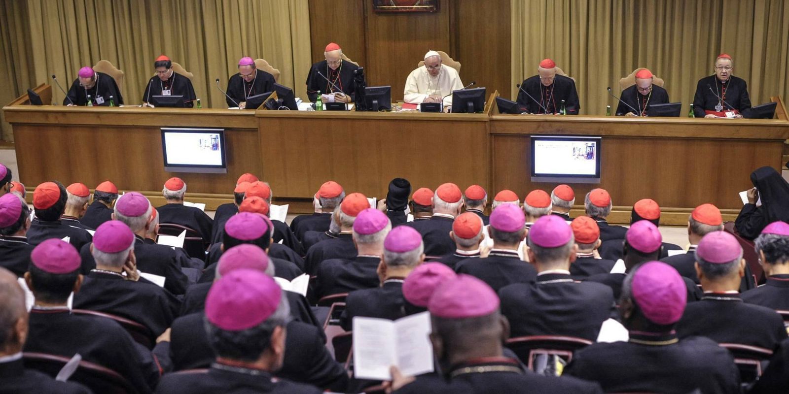 Francisco, durante el Sínodo