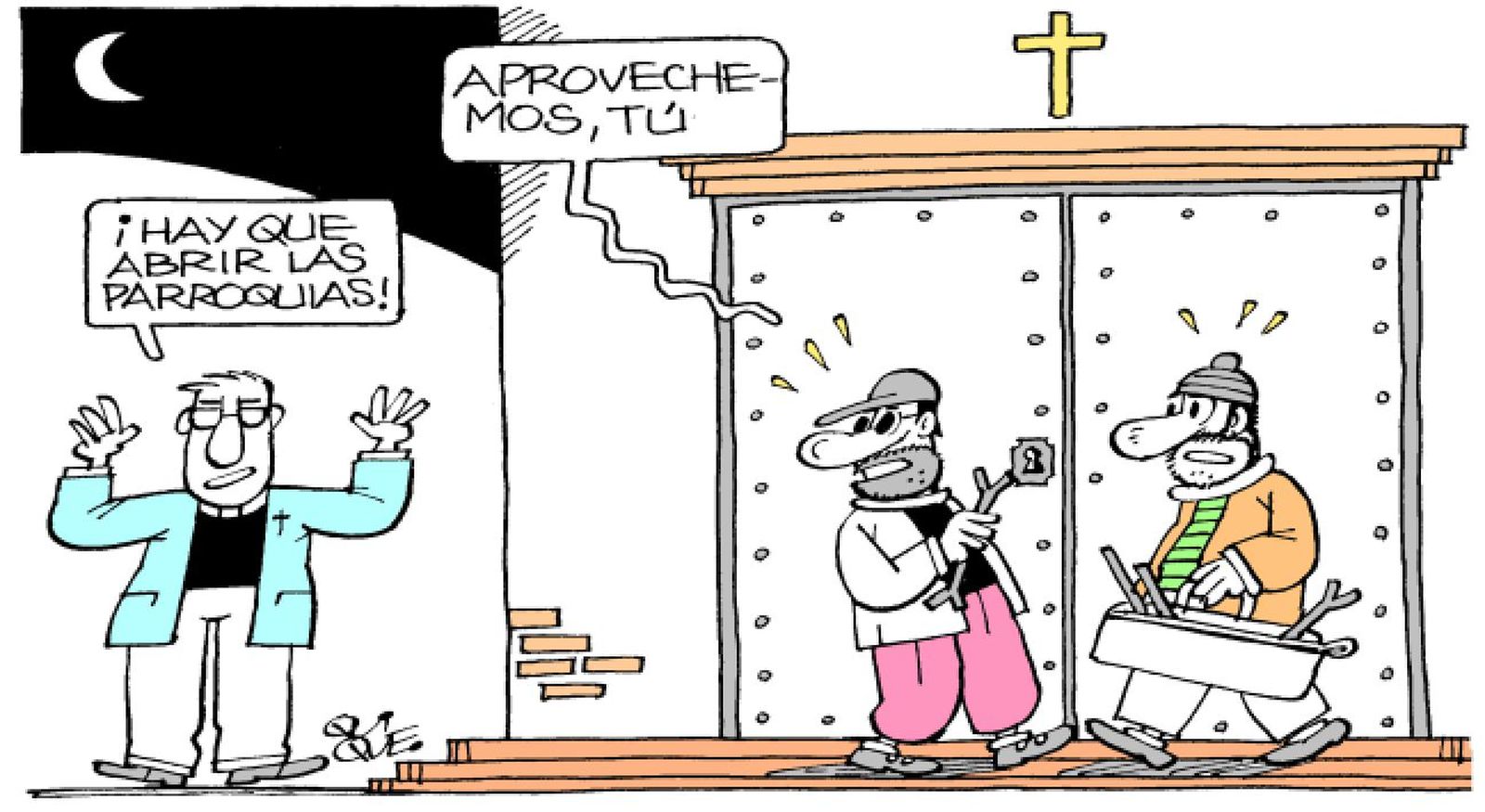 Abrir las parroquias