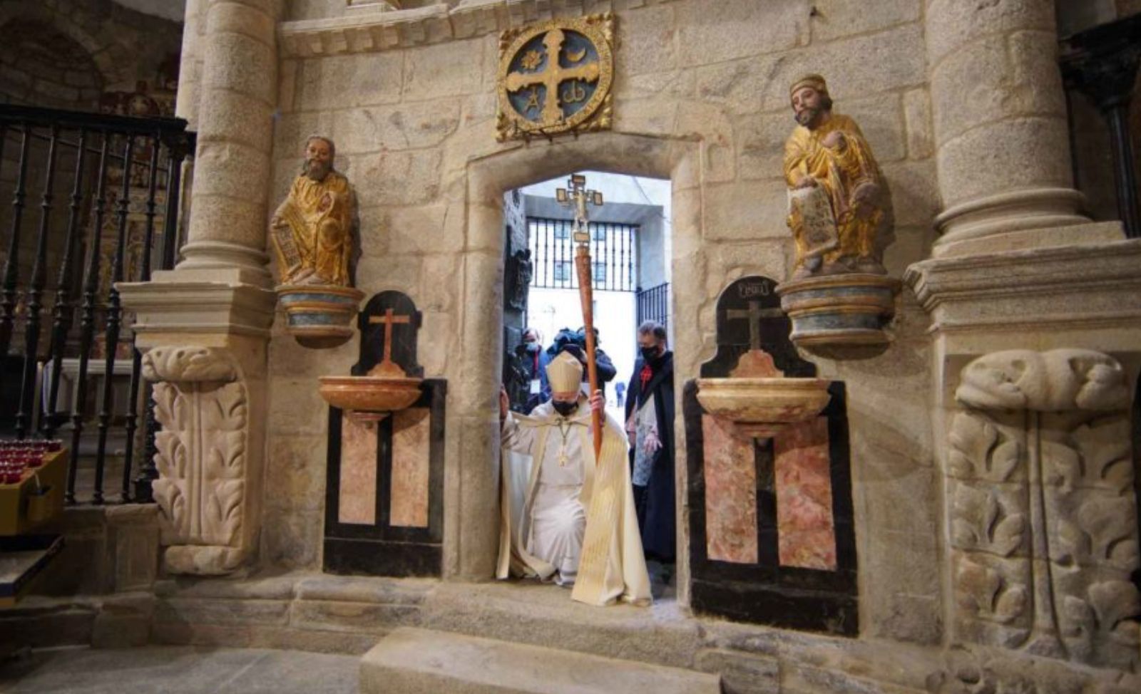 Apertura de la puerta santa