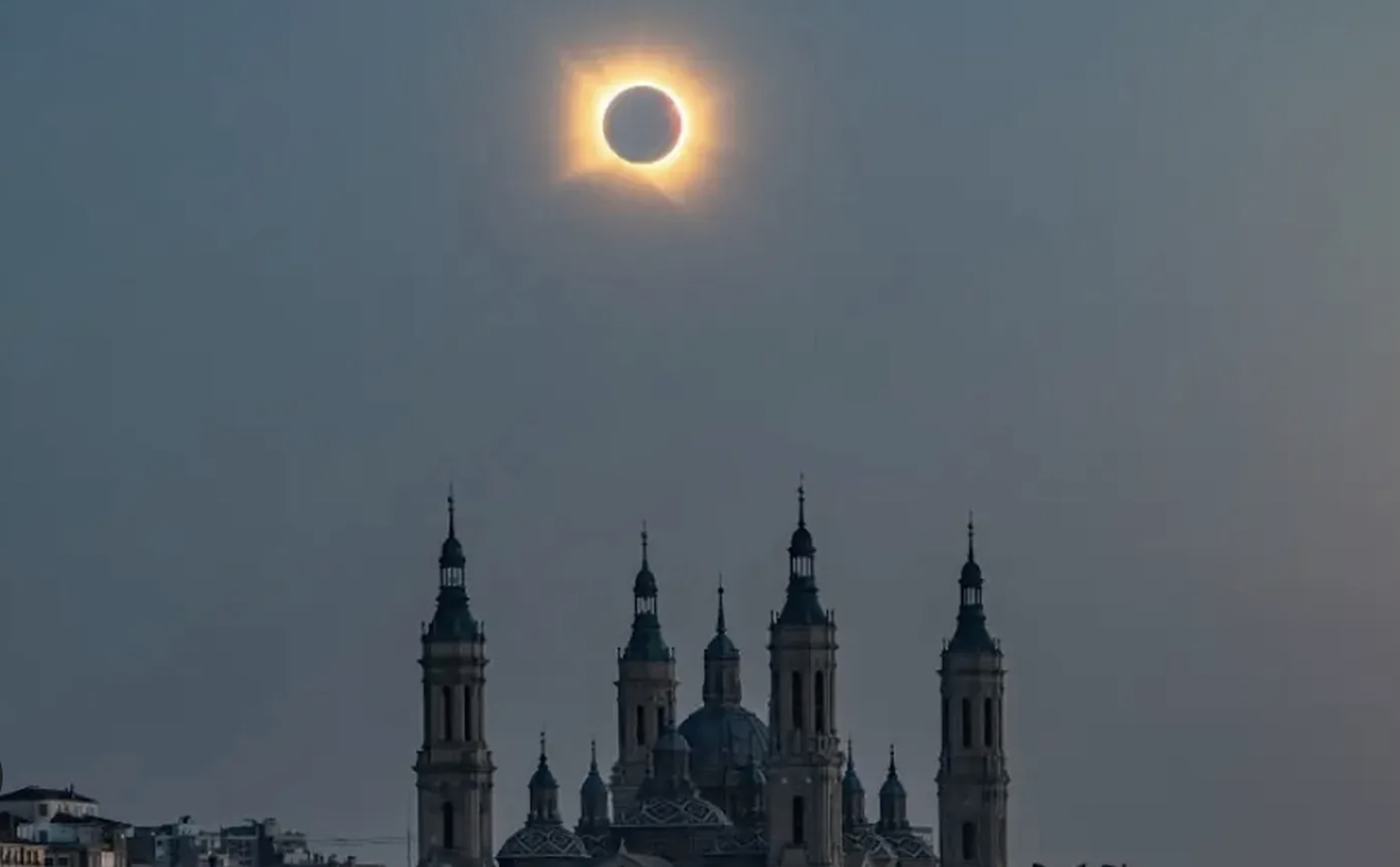 Eclipse en Zaragoza