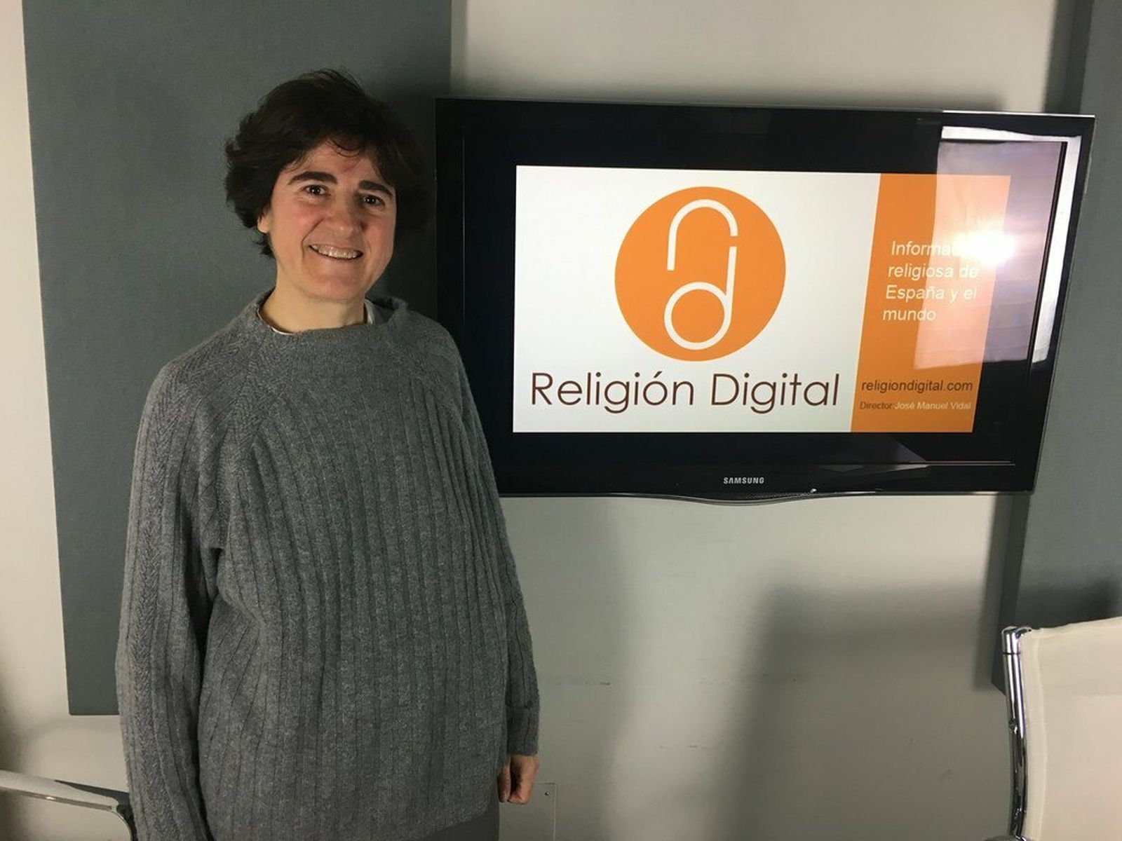 Tíscar Espigares, responsable en España de la comunidad San Egidio