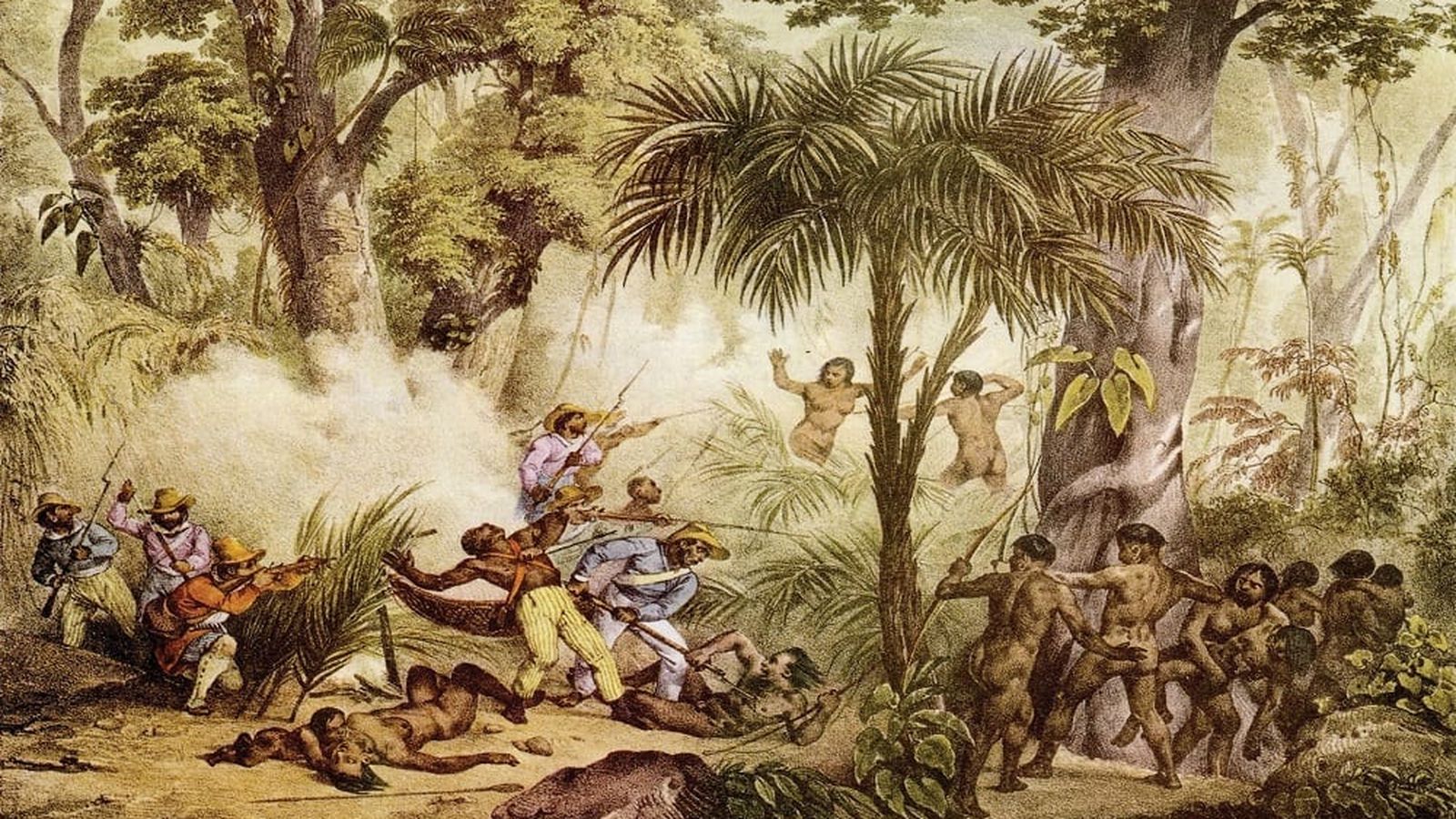 resistencia del pueblo Manaus (Amazonía brasileña)