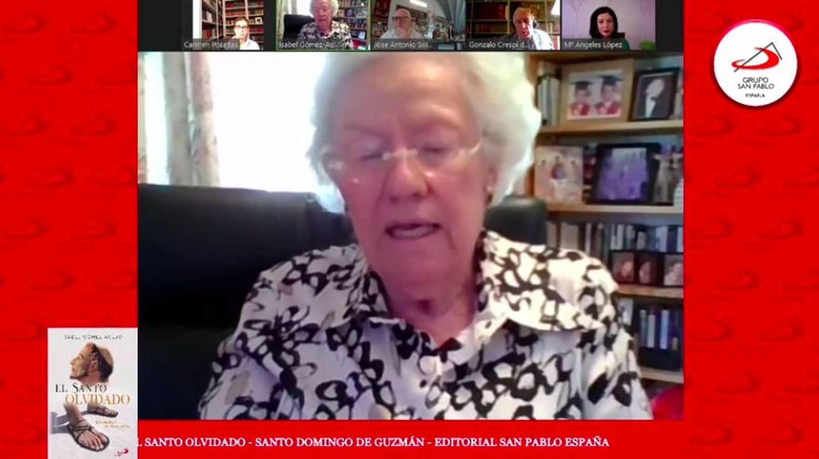 Isabel Gómez Acebo, durante la presentación