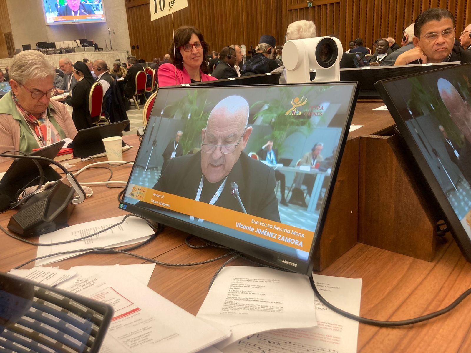 Intervención en el Sínodo de Vicente Jiménez Zamora