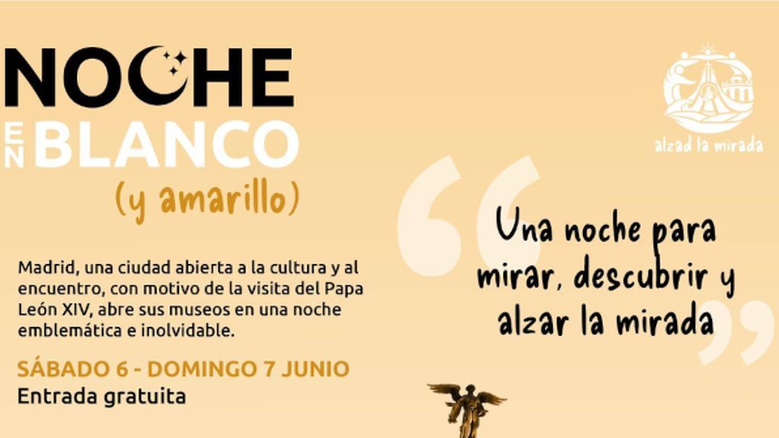 'Noche en blanco y amarillo'