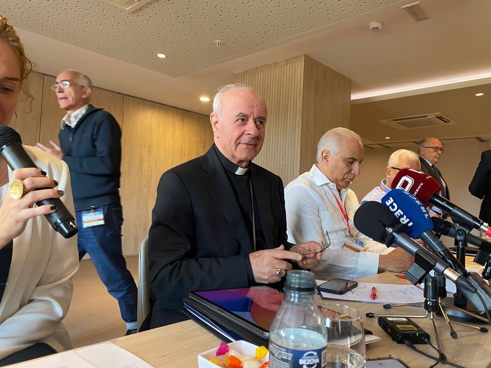 Vincenzo Paglia, durante su intervención