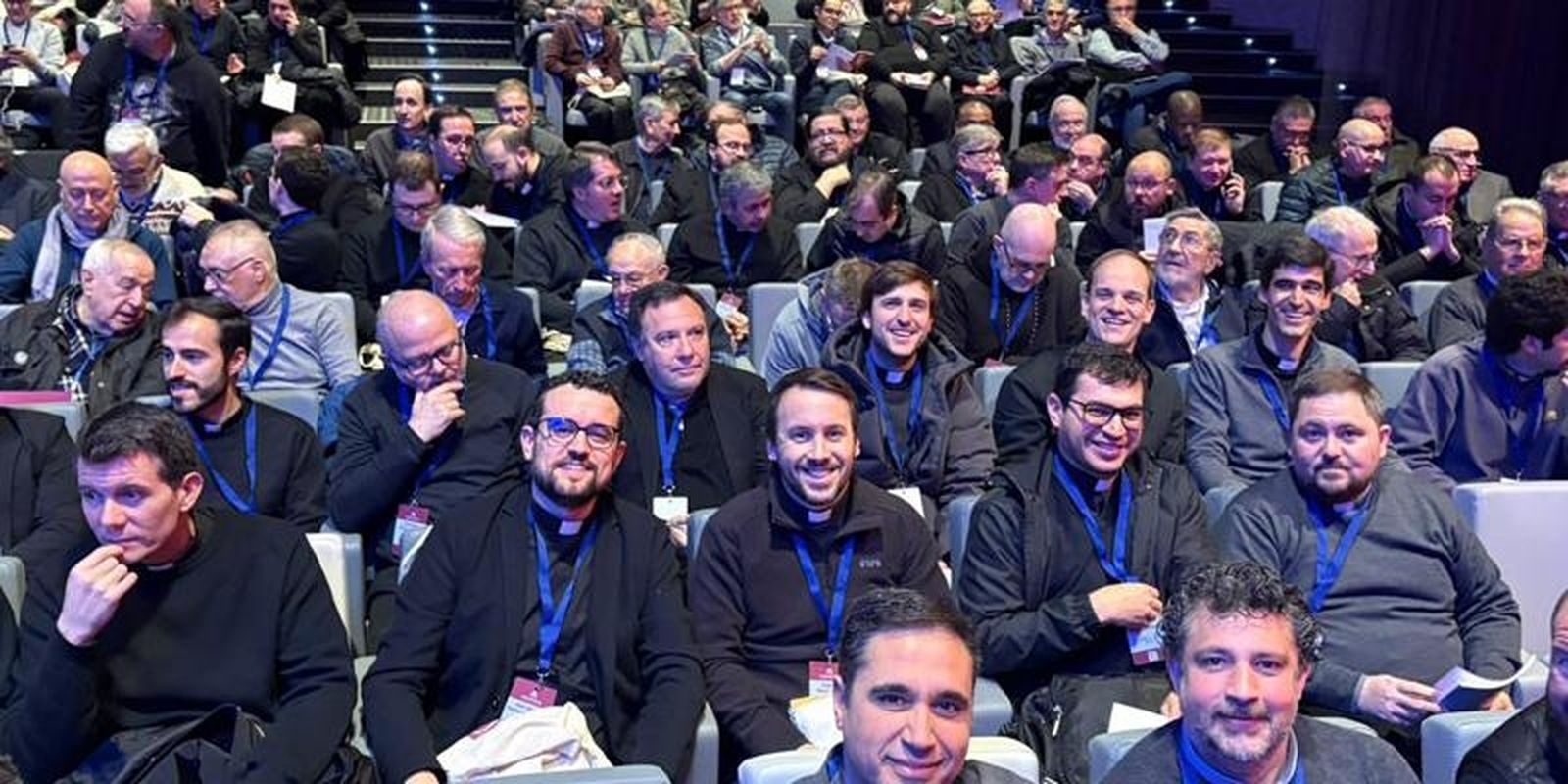 Los curas de CONVIVIUM: entre ellos, Eugenio Pérez Turbidí