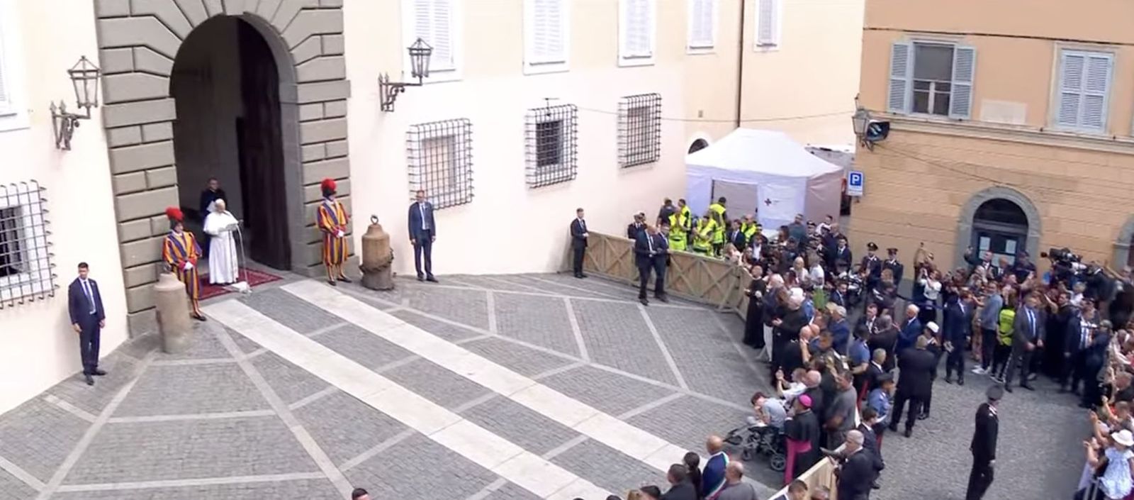 Prevost, en Castel Gandolfo