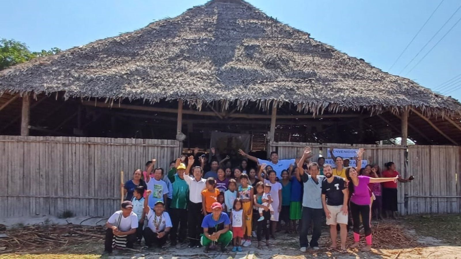 Encuentro pueblo Magüta de la Triple Frontera