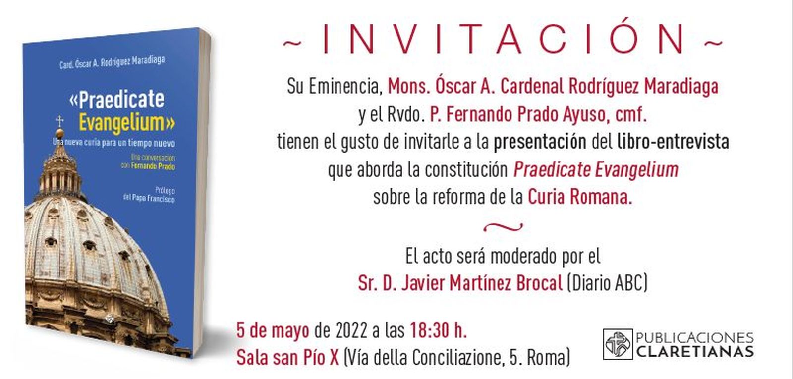 Presentación del libro en Roma