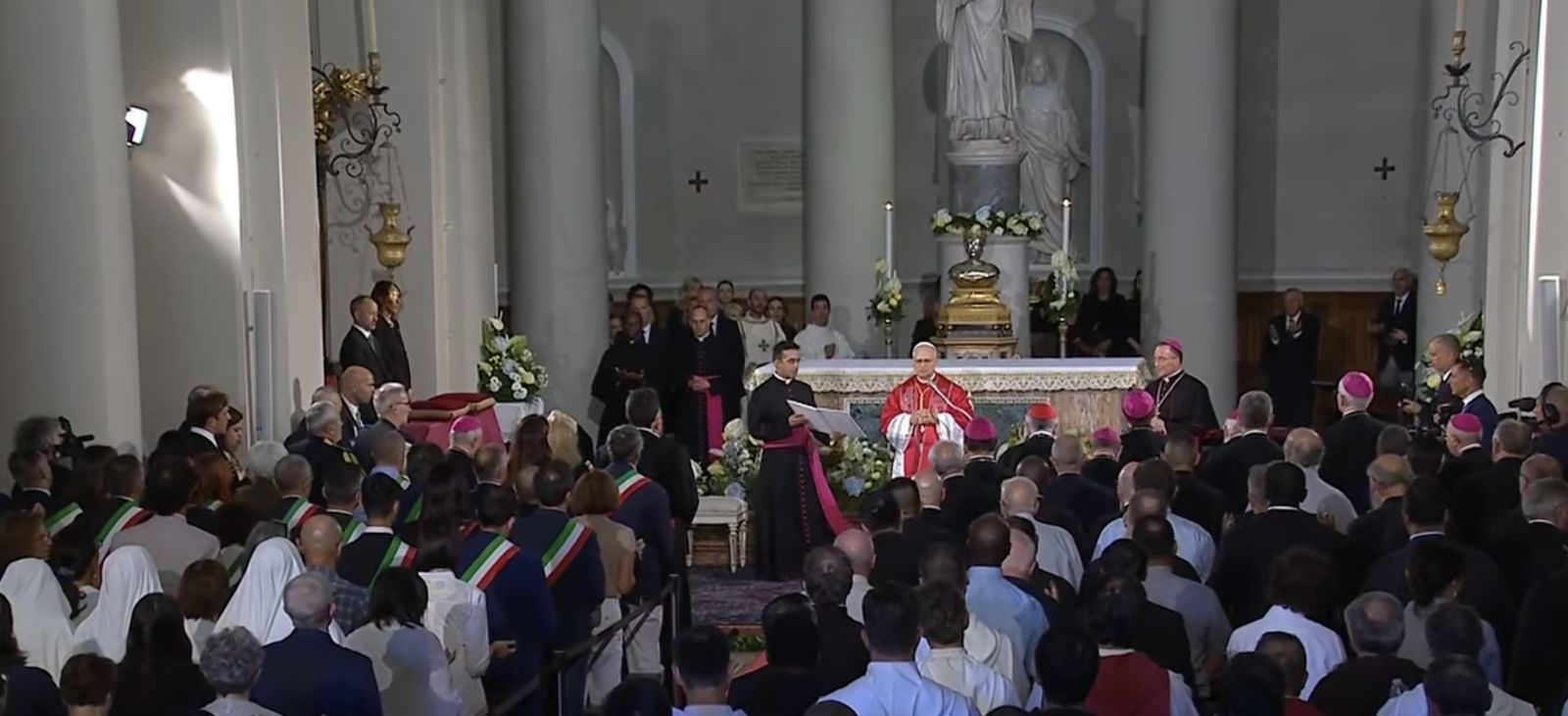 El Papa, en la catedral de San Marino