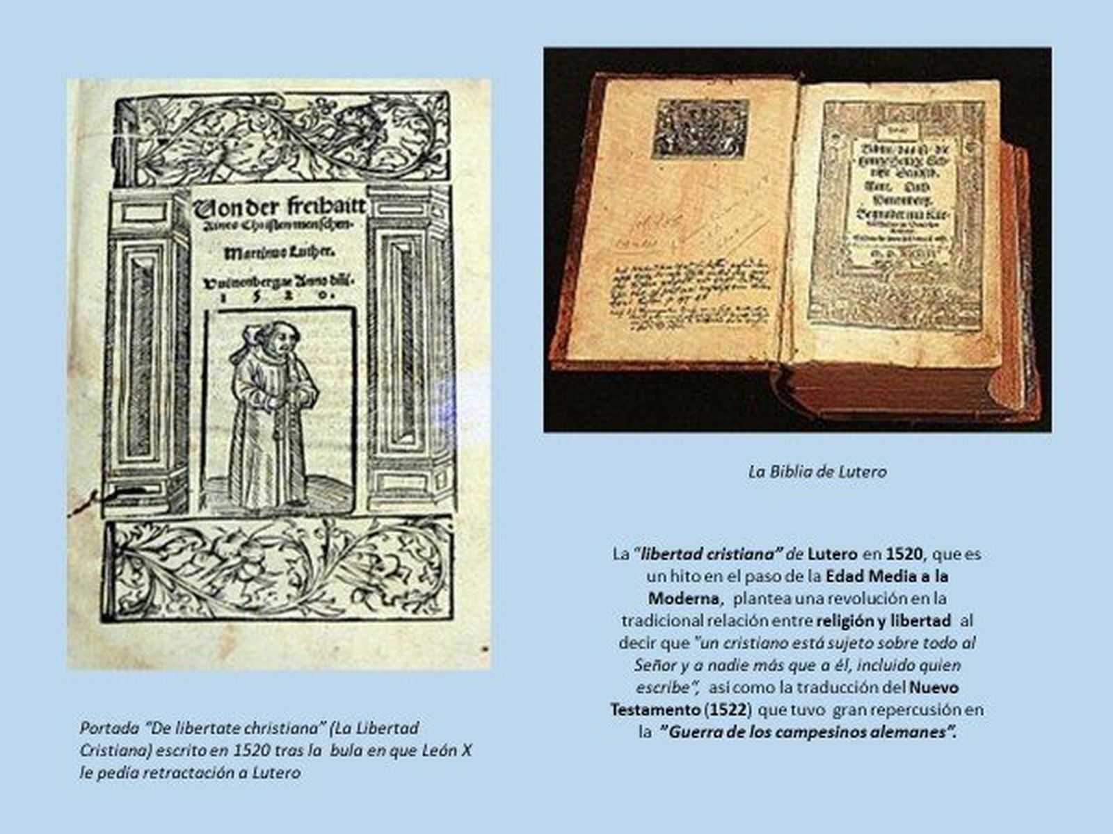 La 'Liberta cristiana' de Lutero