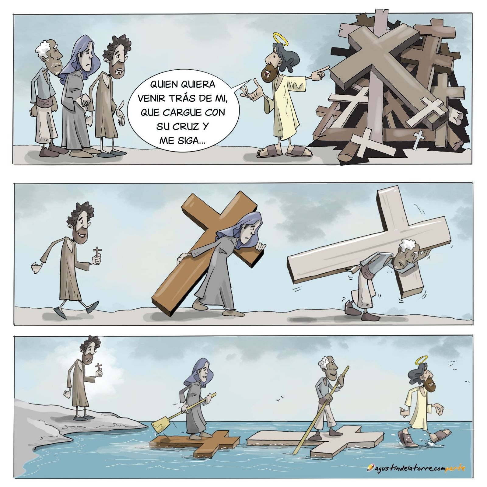 Toma tu cruz...