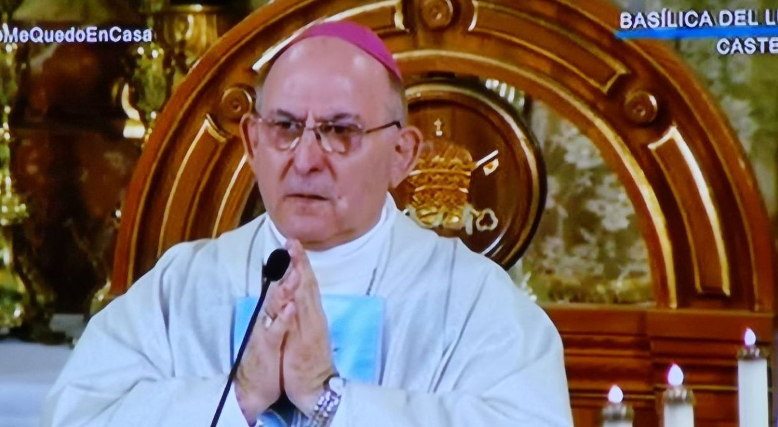 Celebración en la basílica del Lledó