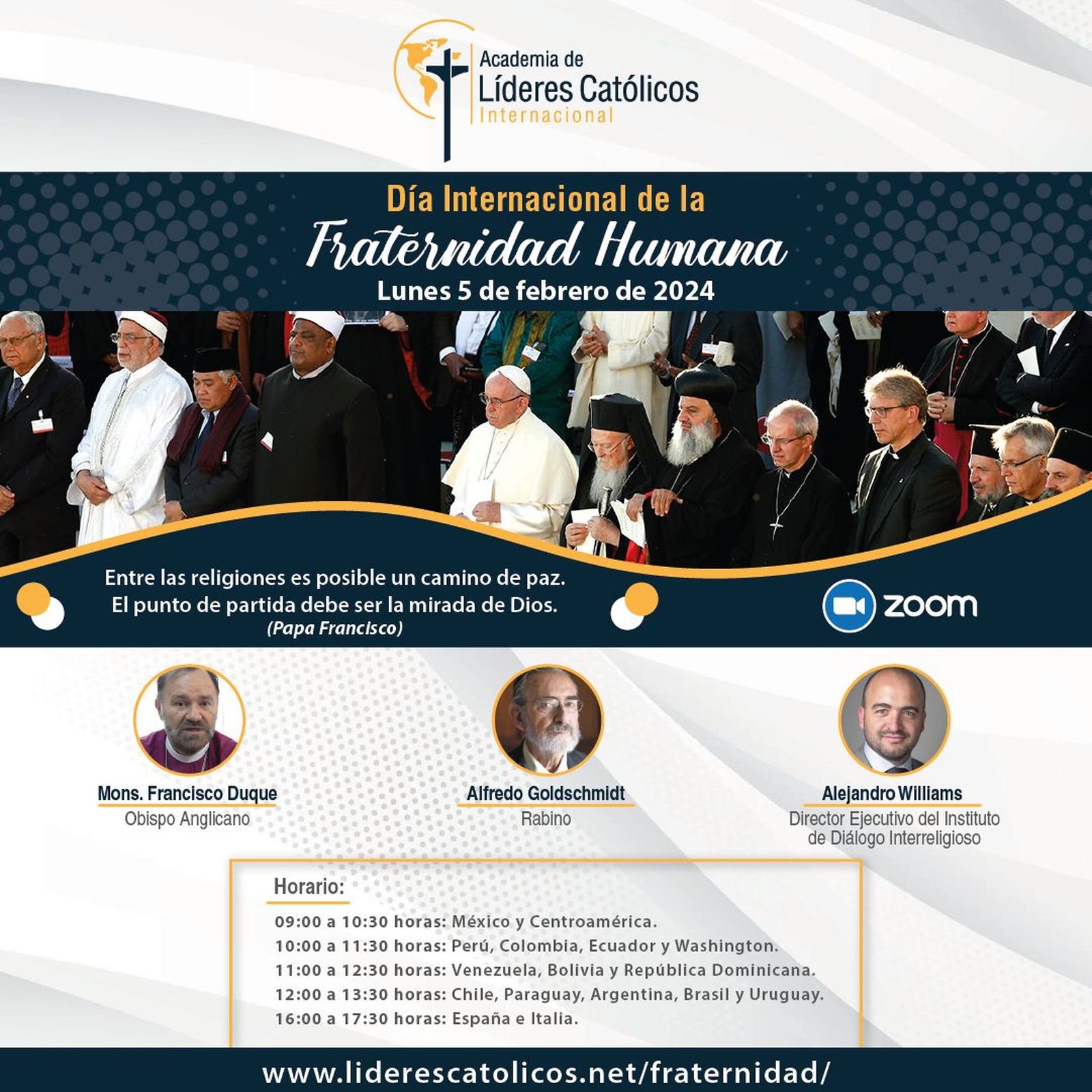 La Academia Internacional de Líderes Católicos conmemora el Día de la Fraternidad Humana