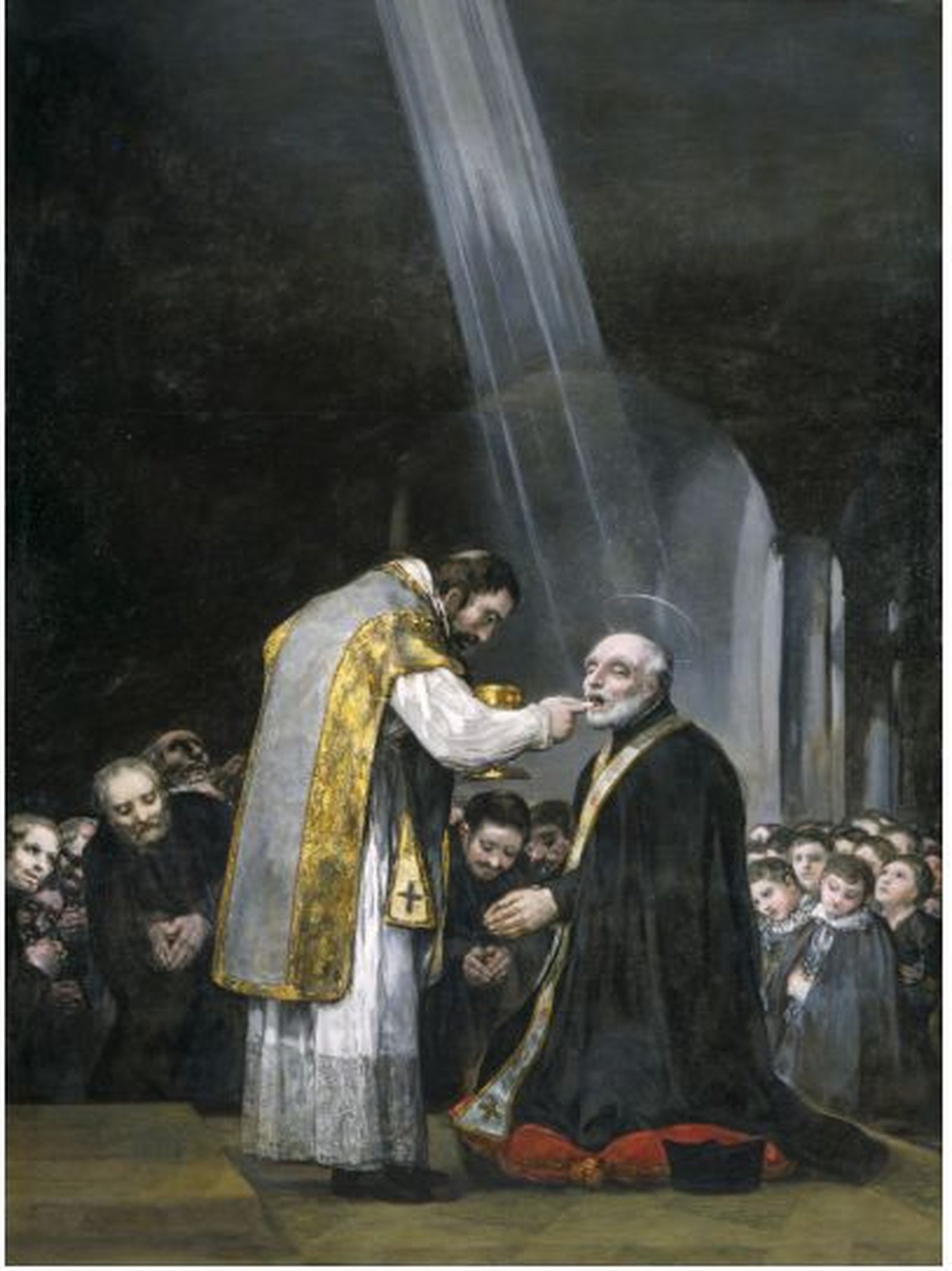 “La última comunión de San José de Calasanz”