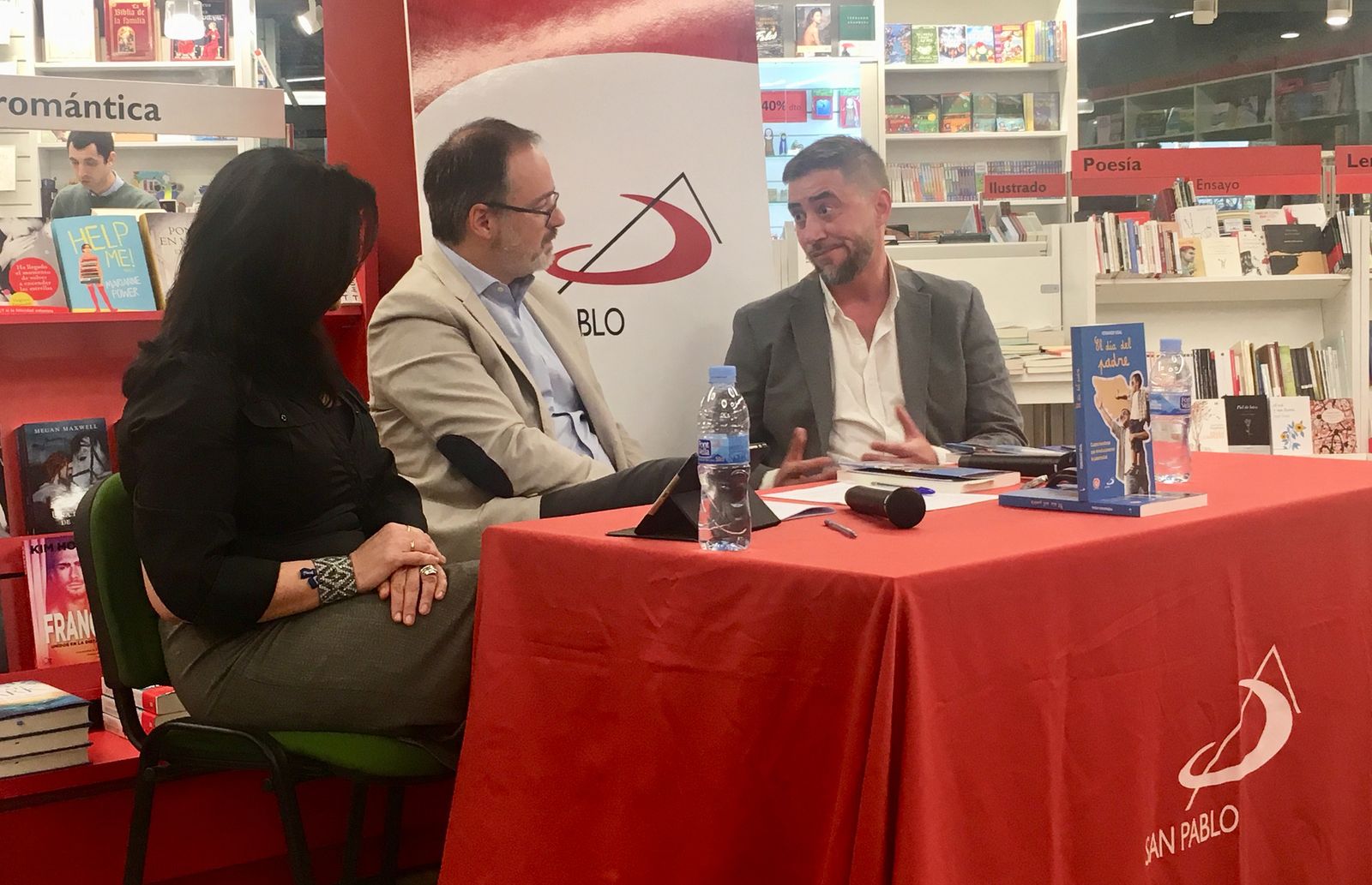 Fernando Vidal, Mª Ángeles López Romero y Javier de Domingo